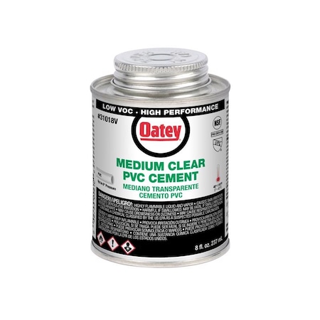 Clear Cement For PVC 8 Oz